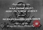 Image of US forces engaged in combat all over the globe in World War 2 United States USA, 1944, second 46 stock footage video 65675046102