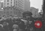 Image of American civilians getting war news in 1939 New York City USA, 1939, second 4 stock footage video 65675046128