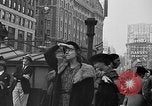 Image of American civilians getting war news in 1939 New York City USA, 1939, second 6 stock footage video 65675046128