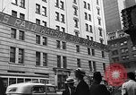 Image of American civilians getting war news in 1939 New York City USA, 1939, second 10 stock footage video 65675046128