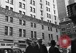 Image of American civilians getting war news in 1939 New York City USA, 1939, second 11 stock footage video 65675046128