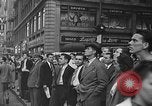 Image of American civilians getting war news in 1939 New York City USA, 1939, second 13 stock footage video 65675046128
