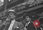Image of American civilians getting war news in 1939 New York City USA, 1939, second 14 stock footage video 65675046128