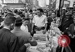 Image of American civilians getting war news in 1939 New York City USA, 1939, second 19 stock footage video 65675046128
