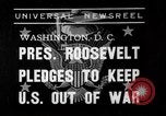 Image of President Franklin Roosevelt Washington DC USA, 1939, second 1 stock footage video 65675046129