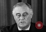 Image of President Franklin Roosevelt Washington DC USA, 1939, second 43 stock footage video 65675046129