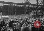 Image SS Amérique lançait Newport News Virginia USA, 1939, de la seconde 9 séquences d'archives historiques vidéo 65675046130