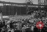 Image SS Amérique lançait Newport News Virginia USA, 1939, de la seconde 10 séquences d'archives historiques vidéo 65675046130
