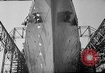 Image SS Amérique lançait Newport News Virginia USA, 1939, de la seconde 15 séquences d'archives historiques vidéo 65675046130