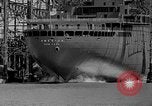 Image SS Amérique lançait Newport News Virginia USA, 1939, de la seconde 44 séquences d'archives historiques vidéo 65675046130