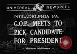 Image of Republican National Convention Philadelphia Pennsylvania USA, 1940, second 6 stock footage video 65675046139