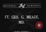 Standbild USA Tanks Fort George G Meade Maryland USA, 1940, aus Sekunde 3 historischem Filmmaterial Videoclip 65675046148