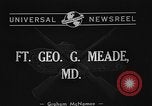 Standbild USA Tanks Fort George G Meade Maryland USA, 1940, aus Sekunde 4 historischem Filmmaterial Videoclip 65675046148