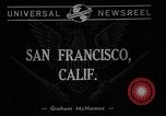 Standbild Frank Knox San Francisco California USA, 1940, aus Sekunde 3 historischem Filmmaterial Videoclip 65675046150