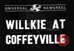 Image Wendell Willkie Coffeyville Kansas USA, 1940, de la seconde 5 séquences d'archives historiques vidéo 65675046159