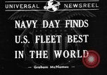 Image of United States fleet United States USA, 1940, second 1 stock footage video 65675046166
