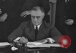 Image of U.S. President Franklin D. Roosevelt United States USA, 1940, second 4 stock footage video 65675046171