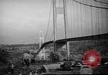 Image of Tacoma Narrows Bridge Washington State United States USA, 1940, second 13 stock footage video 65675046173