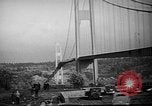Image of Tacoma Narrows Bridge Washington State United States USA, 1940, second 14 stock footage video 65675046173