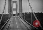 Image of Tacoma Narrows Bridge Washington State United States USA, 1940, second 19 stock footage video 65675046173