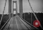 Image of Tacoma Narrows Bridge Washington State United States USA, 1940, second 20 stock footage video 65675046173
