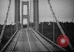 Image of Tacoma Narrows Bridge Washington State United States USA, 1940, second 21 stock footage video 65675046173