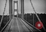 Image of Tacoma Narrows Bridge Washington State United States USA, 1940, second 22 stock footage video 65675046173
