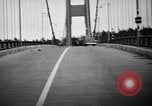 Image of Tacoma Narrows Bridge Washington State United States USA, 1940, second 33 stock footage video 65675046173
