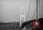 Image of Tacoma Narrows Bridge Washington State United States USA, 1940, second 35 stock footage video 65675046173