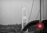 Image of Tacoma Narrows Bridge Washington State United States USA, 1940, second 37 stock footage video 65675046173