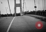Image of Tacoma Narrows Bridge Washington State United States USA, 1940, second 39 stock footage video 65675046173