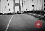 Image of Tacoma Narrows Bridge Washington State United States USA, 1940, second 41 stock footage video 65675046173