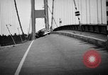 Image of Tacoma Narrows Bridge Washington State United States USA, 1940, second 42 stock footage video 65675046173