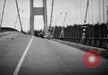 Image of Tacoma Narrows Bridge Washington State United States USA, 1940, second 43 stock footage video 65675046173