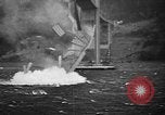 Image of Tacoma Narrows Bridge Washington State United States USA, 1940, second 45 stock footage video 65675046173