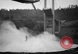 Image of Tacoma Narrows Bridge Washington State United States USA, 1940, second 55 stock footage video 65675046173