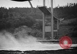 Image of Tacoma Narrows Bridge Washington State United States USA, 1940, second 60 stock footage video 65675046173