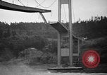 Image of Tacoma Narrows Bridge Washington State United States USA, 1940, second 62 stock footage video 65675046173