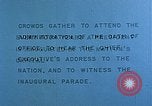 Image of President Franklin D.Roosevelt inauguration Washington DC USA, 1941, second 28 stock footage video 65675046174