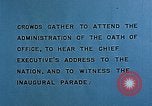 Image of President Franklin D.Roosevelt inauguration Washington DC USA, 1941, second 35 stock footage video 65675046174