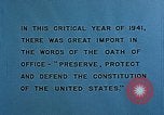 Image of President Franklin D.Roosevelt inauguration Washington DC USA, 1941, second 42 stock footage video 65675046174