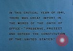 Image of President Franklin D.Roosevelt inauguration Washington DC USA, 1941, second 45 stock footage video 65675046174