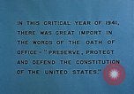 Image of President Franklin D.Roosevelt inauguration Washington DC USA, 1941, second 50 stock footage video 65675046174