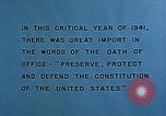 Image of President Franklin D.Roosevelt inauguration Washington DC USA, 1941, second 51 stock footage video 65675046174