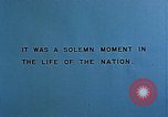 Image of President Franklin D.Roosevelt inauguration Washington DC USA, 1941, second 57 stock footage video 65675046174