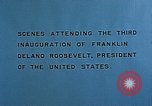 Image of President Franklin D.Roosevelt inauguration Washington DC USA, 1941, second 61 stock footage video 65675046174