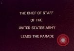 Standbild Präsident Franklin D Roosevelt Inaugural Parade Washington DC USA, 1941, aus Sekunde 3 historischem Filmmaterial Videoclip 65675046179