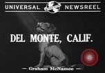 Image Airedale Del Monte California USA, 1941, de la seconde 3 séquences d'archives historiques vidéo 65675046182