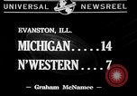 Image match de football Evanston Illinois USA, 1941, de la seconde 1 séquences d'archives historiques vidéo 65675046192