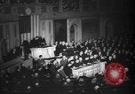 Image of President Roosevelt declares war Washington DC USA, 1941, second 7 stock footage video 65675046195